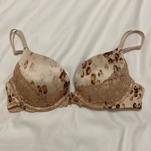 Victoria's Secret Leopard Print Bra with Lace